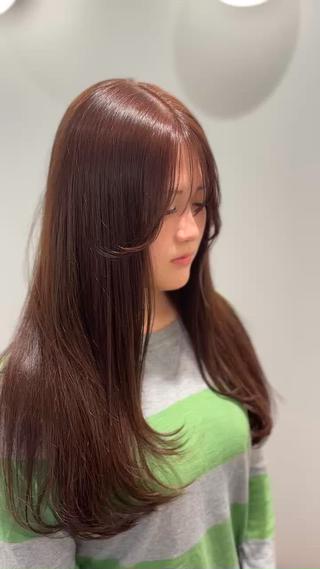 layer cut & one color
marron brown