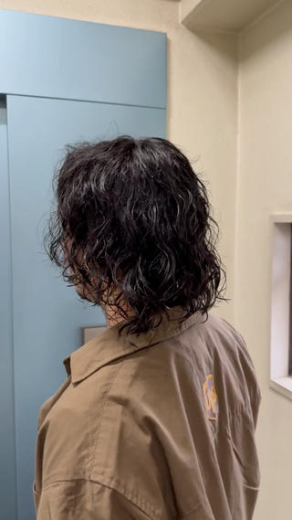 ロング パーマ メンズ 新宿No.1パーマ師 💈コウヨウ💈のヘアスタイル