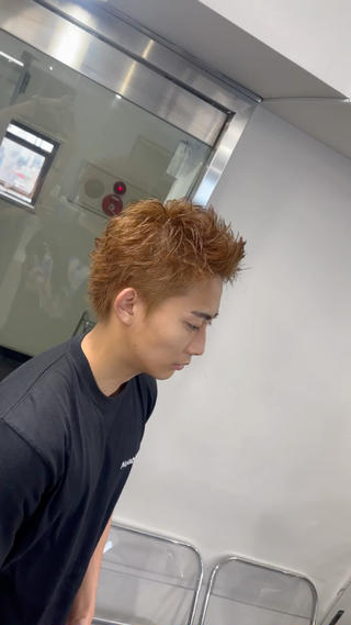 ショート カラー メンズ 新宿No.1パーマ師 💈コウヨウ💈のヘアスタイル