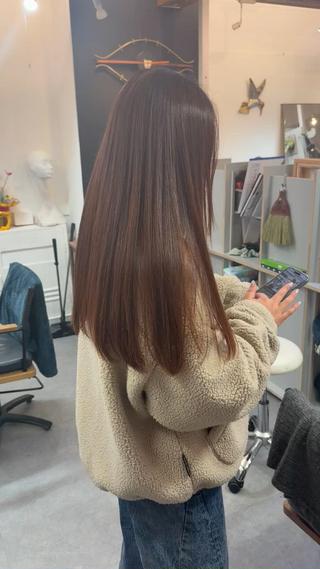 ロング carre hair 店長 中園 武士のヘアスタイル