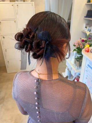 ヘアアレンジ soelle Hanaのヘアスタイル