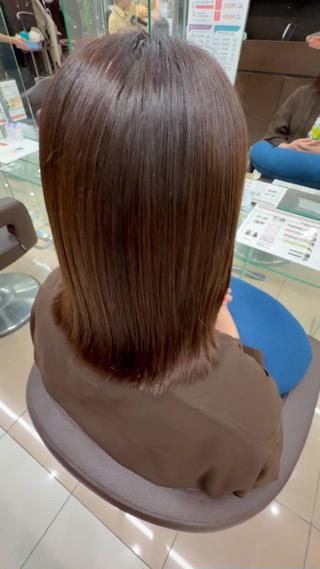 ミディアム 髪質改善デザイナー kazu🐰のヘアスタイル