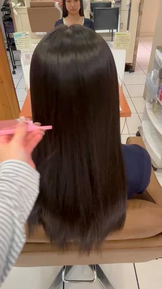 ロング 艶カラー  髪質改善 🍓苺奈のヘアスタイル