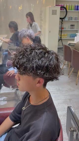 パーマ 大人メンズヘア アドバイザーkaiのヘアスタイル