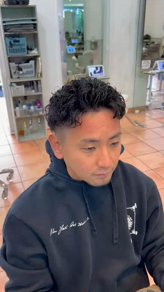ショート 大人メンズヘア アドバイザーkaiのヘアスタイル
