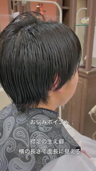 ショート パーマ メンズ 大澤 裕貴 【メンズカット】のヘアスタイル