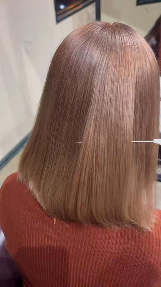 ショート カラー ブリーチ/エクステ はしもと そな🫧のヘアスタイル