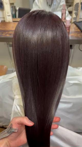 ロング レイヤーカット/ 管原久遠のヘアスタイル
