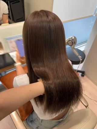 ロング カラー パーマ ✨🌿大人可愛い愛さ れhair🌿✨松本のヘアスタイル