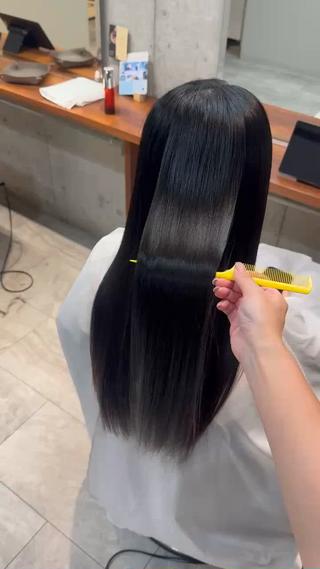 ロング カラー スガハラ アンナのヘアスタイル
