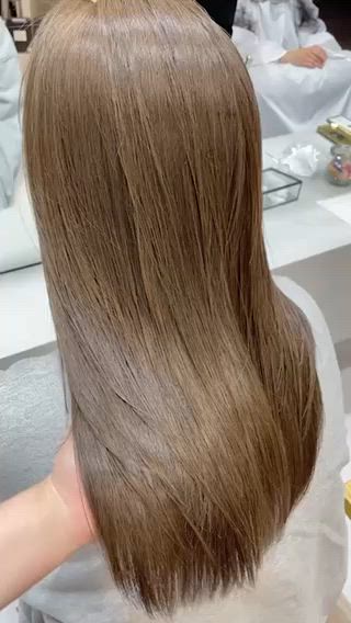 ミディアム 縮毛矯正 特化アツシのヘアスタイル