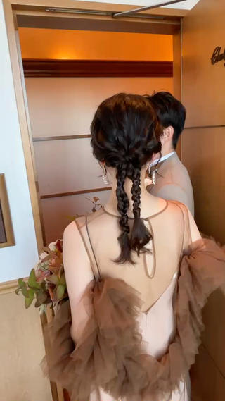 ヘアアレンジ 垢抜けヘアメイク職人 💄甲斐恵和のヘアスタイル