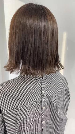 ショート カラー 垢抜けヘアメイク職人 💄甲斐恵和のヘアスタイル