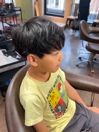 メンズ キッズ Litbyfifth 前里花鈴のヘアスタイル