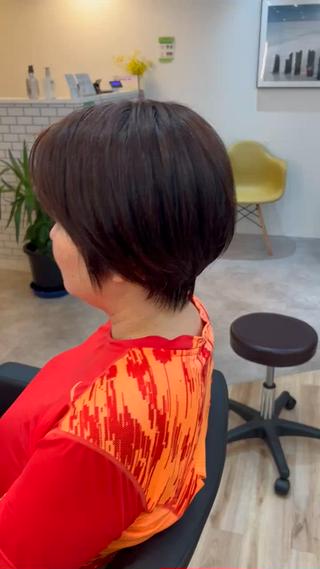 ショート #レディース #丸みショート