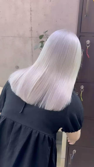 ロング カラー ⭕️ダメージレス特化 髪質改善🥇丸山憲人のヘアスタイル