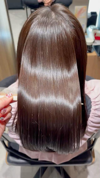 セミロング カラー 髪質改善カラー/ レイヤー/望月うららのヘアスタイル