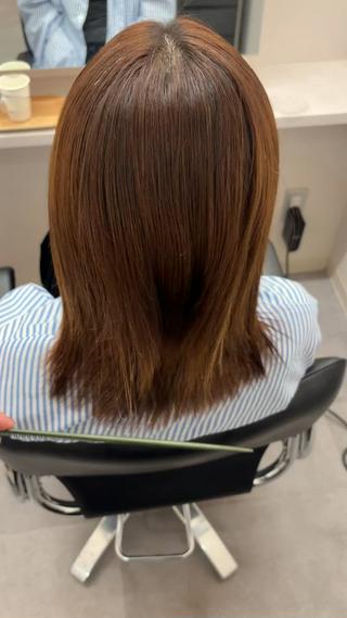 ショート とき/髪質改善/透明 感カラー☘️のヘアスタイル