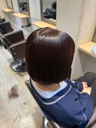 ピンクブラウン
暖色カラー得意です
