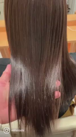 髪質改善ストレート