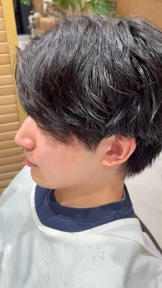 パーマ 樋口 心音のヘアスタイル