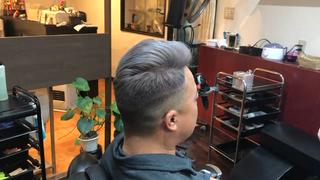 ショート カラー メンズ 早川 太貴のヘアスタイル