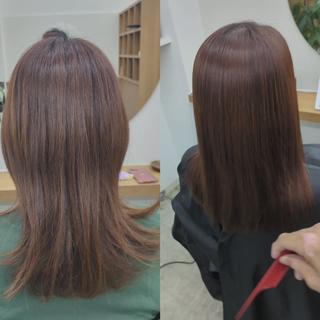 ミディアム nicco ニコ　モデル様募集中のヘアスタイル