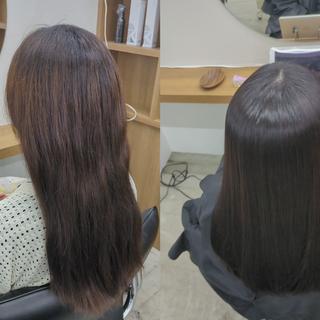 セミロング nicco ニコ　モデル様募集中のヘアスタイル