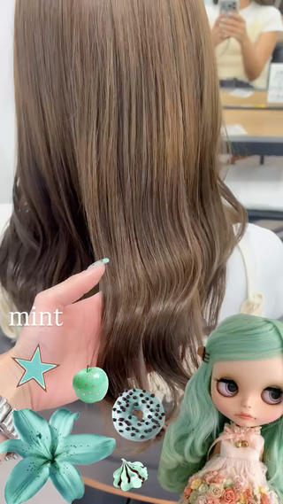 ロング カラー 横浜Bob美容師🤎 ERINAのヘアスタイル