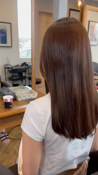 セミロング カラー ヘアアレンジ ❤️可愛いハイトーン を造る❤️AKIRAのヘアスタイル