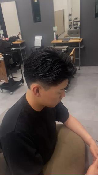 メンズ ルプラボウ 沖  大雅のヘアスタイル
