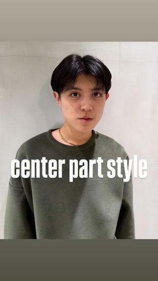 簡単に毛流れができ、バームやオイルで簡単にスタイリングできます!
メンズカットは是非お任せください!