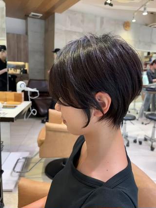 ショート 《カットで若返り》 ショート特化/‬荒砂のヘアスタイル