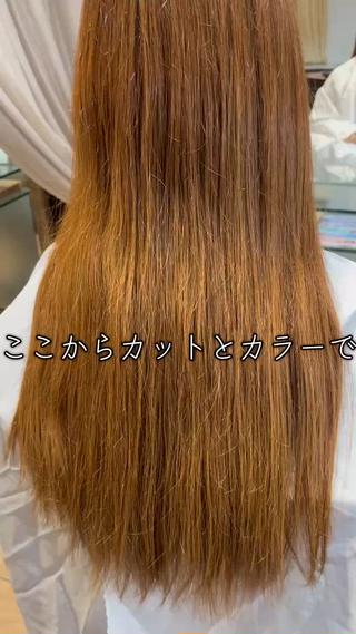 セミロング 渋谷👑艶髪縮毛矯正 曲がる矯正✨ヒガシのヘアスタイル