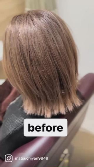 ミディアム 松平 拓巳のヘアスタイル