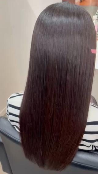 セミロング いれい すずかのヘアスタイル