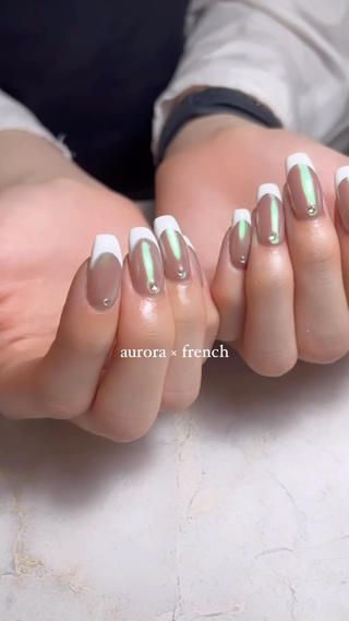 aurora × french
動画ver.
オーロラのうるうるが可愛い