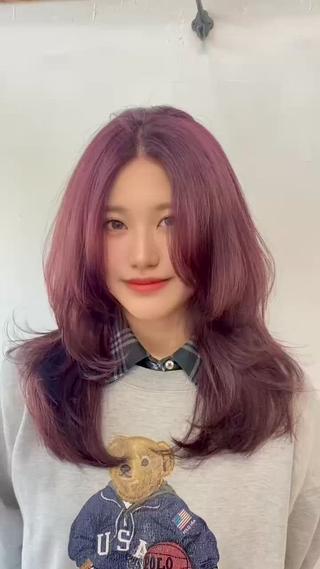 ワンカールで可愛い
ミディアムレイヤーです