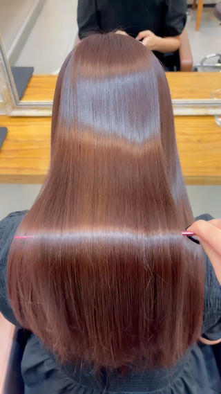 ロング カラー Misaki ☆*:.。のヘアスタイル
