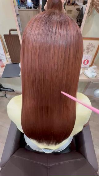 ロング 🤍ちなつ /髪質改善ヘアエステのヘアスタイル