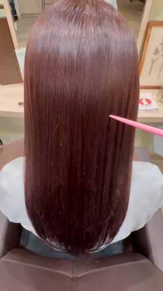 ロング カラー 🤍ちなつ /髪質改善ヘアエステのヘアスタイル