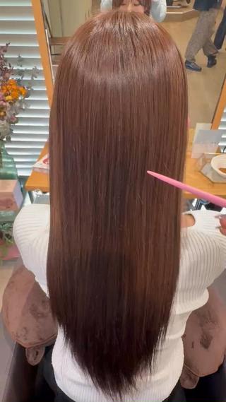 ロング カラー 🤍ちなつ /髪質改善ヘアエステのヘアスタイル