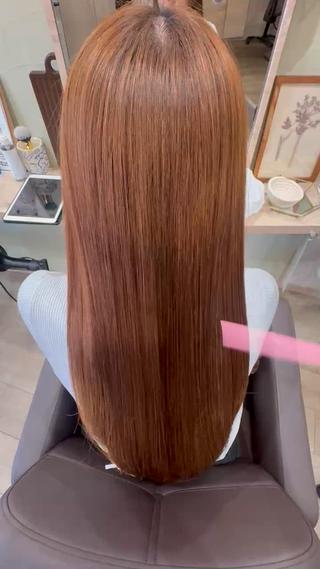 ロング 🤍ちなつ /髪質改善ヘアエステのヘアスタイル