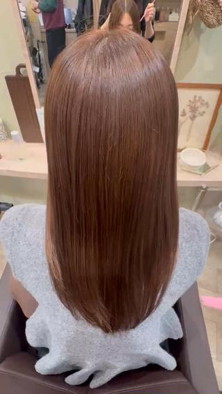 ロング 🤍ちなつ /髪質改善ヘアエステのヘアスタイル