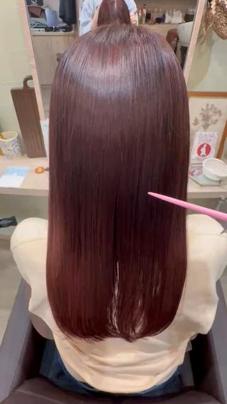 ロング カラー 🤍ちなつ /髪質改善ヘアエステのヘアスタイル