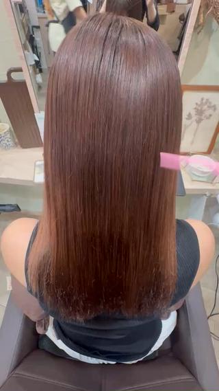 ロング 🤍ちなつ /髪質改善ヘアエステのヘアスタイル