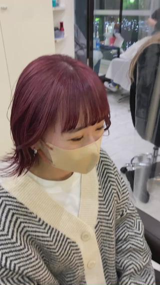 ミディアム カラー 🫧美髪＆艶カラー 増田魁土🫧のヘアスタイル