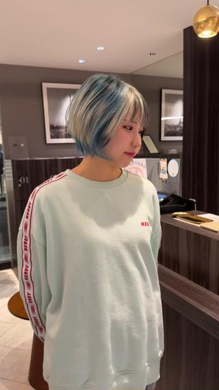 ショート カラー ✨【人生変えるカラー 美容師】✨吉祥寺駅のヘアスタイル