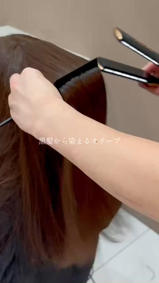 カラー 韓国ヘア/透明感 カラー/松沢州途のヘアスタイル