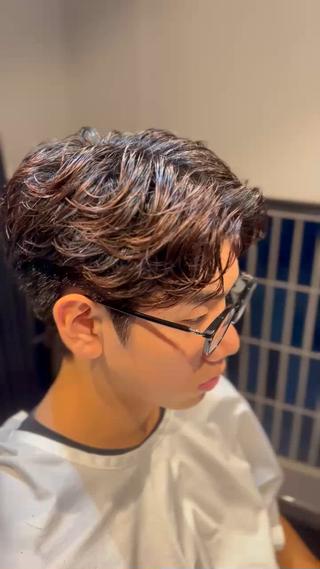ショート 新宿無料メンズカット 松橋　風弥のヘアスタイル